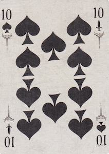 cartomancy 10 of spades