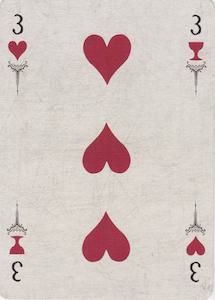 cartomancy 3 of hearts