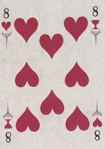 cartomancy 8 of hearts